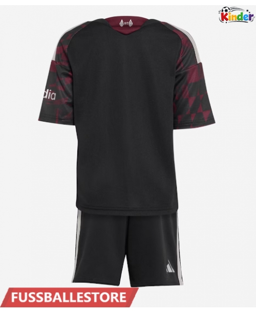 Günstige Liverpool 3rd trikot Kinder 2026-27 Kurzarm (+ Kurze Hosen)